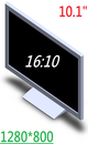 10.1inch